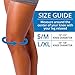 Zensah Compression Knee Sleeve - Knee Brace to Relieve Knee Pain and Treat Runners Knee for Men and Women