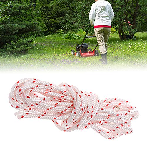 LQKYWNA 10 m Starterseil Durchmesser 0,35 mm Zugschnur, Rasenmäher, Trimmer, Freischneider, Kantenschneider, Motorteile – Bild 7