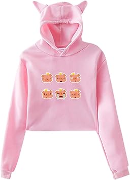 pig hoodie with ears