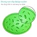TanTok Forest Adventure Design Dog Bowl Anti-chocking & Slow Food Dog Bowl - Silicone Pizza Design & Interesting Training Feeder - The Weight-loss Pet Bowl, Non-slip Base, Green