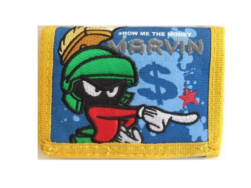 Looney Tunes Marvin The Martian Trifold Wallet