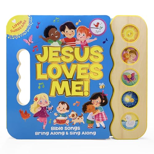 Jesus Loves Me 5-Button Songbook - Perfect Gift for