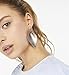 Womens Leather Dangle Earrings Lightweight Leather Leaf Drop Earrings Black Gold Leather Diffuser Earrings 3 Pairs Pack