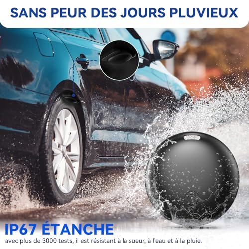 Car GPS Tracker, 2026 New Car GPS Tracker for Android y iOS, Magnetic Car Tracker without Subscription, Invisible Bluetooth Smart Tag for Motorcycle/Wagons/Bike