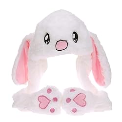 IronBuddy Rabbit Hat Ear Moving Jumping Funny Bunny