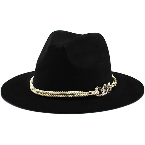 Borbonese Wool Felt Wide Brim Hat Women Bicolor Hats Borges & Scott Julia Boa - Wide Brim Ladies Hat - 100% Wool  main image 4