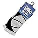 Basketball Sock by ChalkTalk SPORTS | Athletic Mid Calf Woven Socks | Basketball Wrap | Black and White, One Size