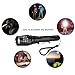 5 Modes XMLT6 LED 900 Lumen Bright Tactical Portable Waterproof Zoomable Adjustable Flashlight with Rechargeable 18650 Lithium Ion Battery Charger for Outdoors Home Emergency Gift-Giving (2-pack)