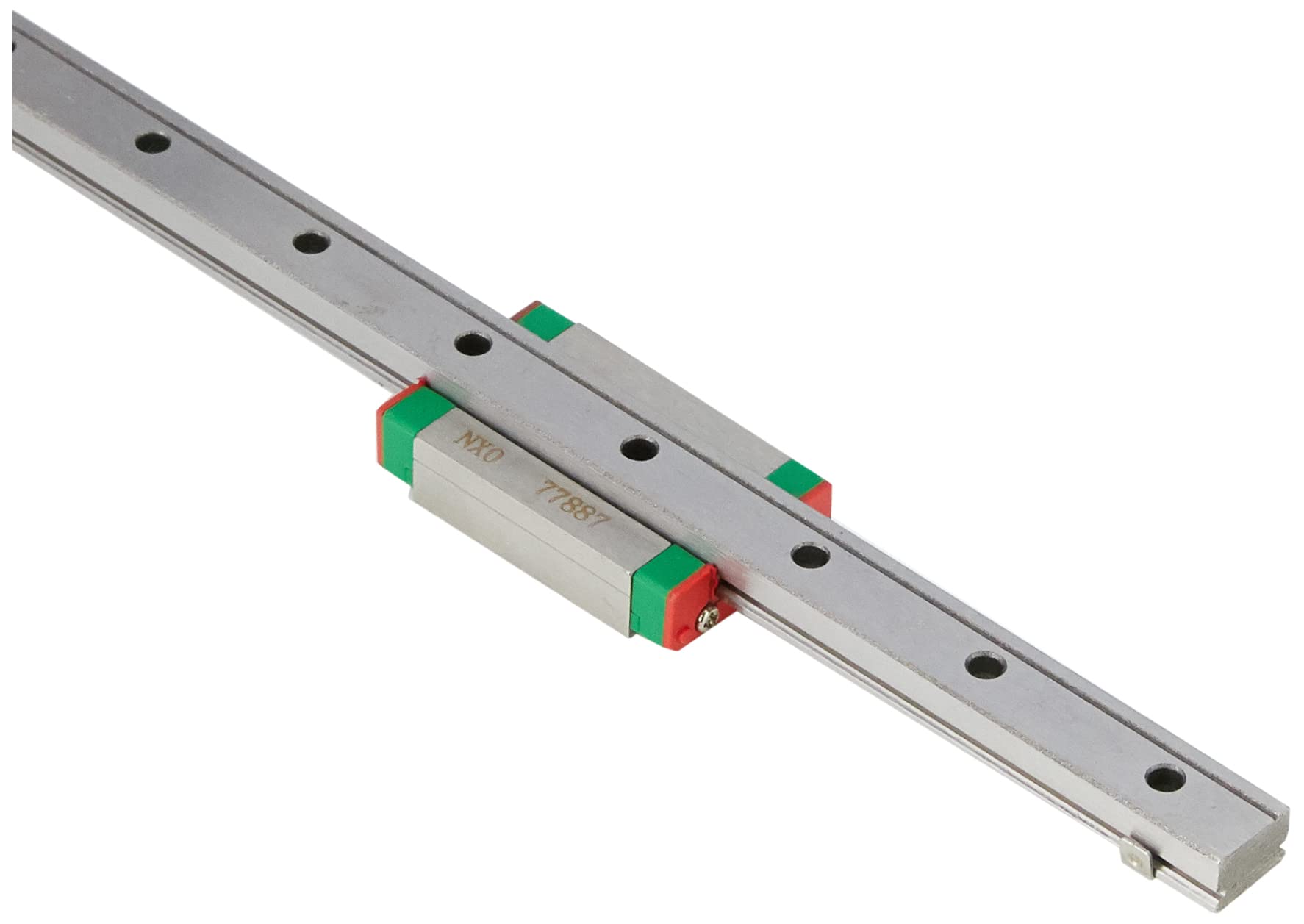 Kügele Gleitabsc Latch Profile Aluminium Silver Anodised 7 x 1000 mm, 1 Piece Gray S 100