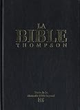 French Thompson Chain Reference Bible, New Segond Bible, NBS, La Bible Thompson (French Edition) Har by 