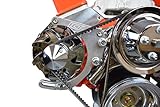 ICT Billet SBC Adjustable Alternator Bracket Low
