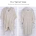shermie Swimsuit Cover Ups for Women Short Sleeve V Neck Side Slit Loose Casual Mesh Knit Crochet Top Beige