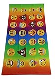 Top Trenz Emoji-emojicon Bath/ Beach Towel-fun!