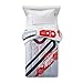 Disney Cars Lightning McQueen Gray Comforter (Twin)