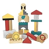 Petit Collage Animal Town Wooden Blocks