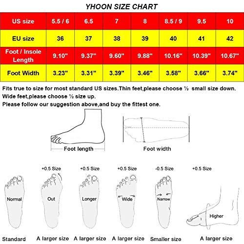 YHOON-Womens-Walking-Shoes-Sock-Sneakers-Slip-on-Mesh-Platform-Air-Cushion