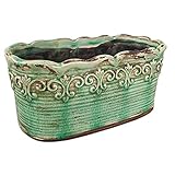 Better-way Rectangular Ceramic Orchid Plant Pot