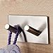 KES A7063H2 Bathroom Lavatory Self Adhesive Double Coat and Robe Hook, Brushed Stainless Steel