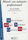 REUSSIR SON MEMOIRE PROFESSIONNEL 3E EDITION (SAVOIR COMMUNIQ) by 