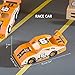 Stanley Jr Custom Orange Race Car - DIY Woodworking Model Kits for Kids - Easy to Assemble Race Car Building Set - Wood Race car Kit - Wooden Crafts - Paint & Decals Included