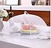 Z ZICOME Mesh Food Cover Tents, Pop-up and Collapsible, 4 Pack, 17