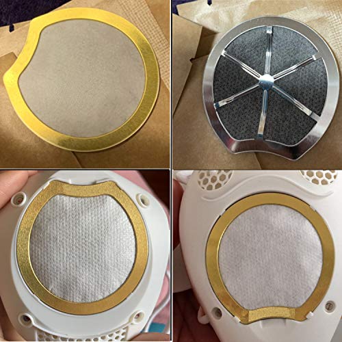 ETI Kids Electric Mask Respirator with Activated Carbon Filter Half Face Dust Respirator Automatic Fresh Air Purifying Dustproof Mask for Pollen Dust Gas Allergy Pm2.5 for Kids Children