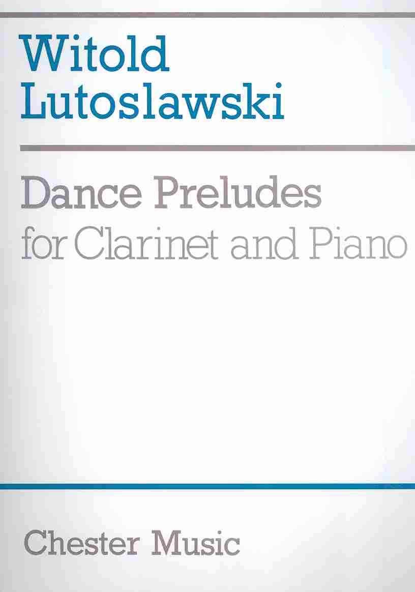 Dance Preludes for Clarinet and Piano