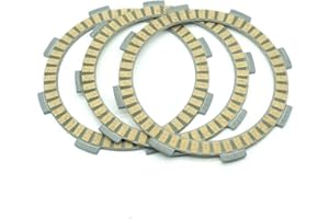 for Honda for CRF80F 2004-2015 XL80S 1979-1985 XR80 1979-1984 XR80R 1985-2003 CRF XR 80 F R Clutch Friction Disc Plate Kit 3 