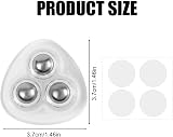 Gosknor 8pc Mini Caster Wheels 360° Swivel for Counter Appliances Storage Box view 2