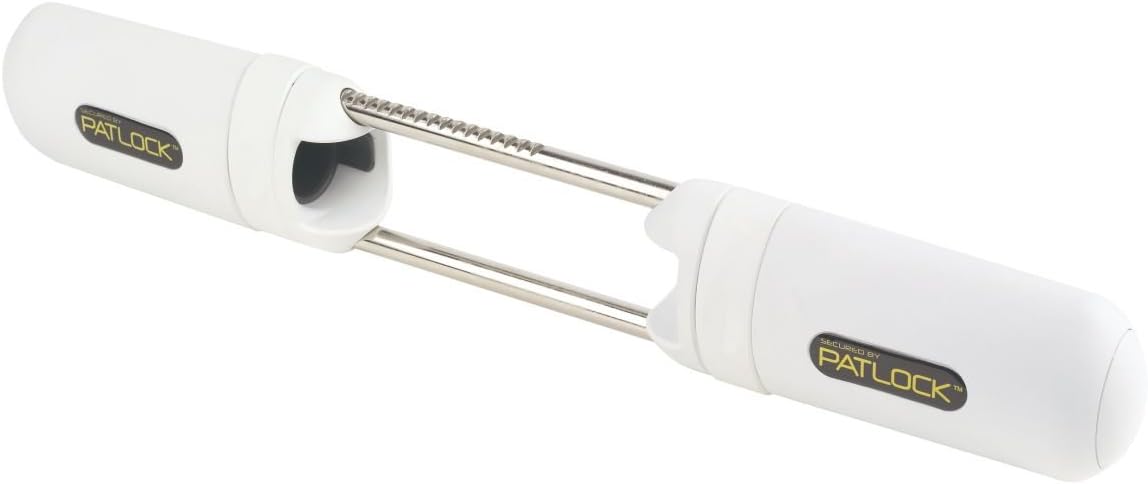Patlock French Door Locking Device White