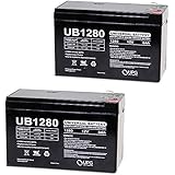 Universal Power Group 12V 8Ah Battery for Razor MX350 MX400 Electric Dirt Bike - 2 Pack