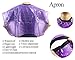 HYOUJIN PRO- Purple 11Pcs Hair Dye Kit Hair Dye Coloring DIY Beauty Salon Tool Kit- Hair Tinting Bowl,Dye Brush,Ear Cover, Hair Salon Working Apron,Hair Coloring Cape For Hair Coloring Bleaching Dying