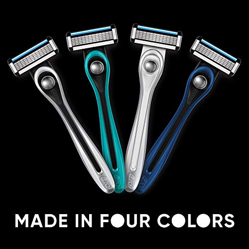 Made For YOU by BIC Shaving Razor Blades for Men & Women, with 2 Cartridge Refills - 5-Blade Razors for a Smooth Close Shave & Hair Removal, NICKEL
