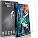 LK 2 PACK Screen Protector Compatible with iPad Pro 11 inch 2018 Tempered Glass, Face ID Compatible, HD Transpraent, Case Friendly