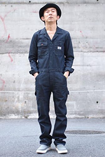 Amazon Co Jp ネイキッドサン Naked Sun オールインワン ツナギ M インディゴ 1wash 服 ファッション小物