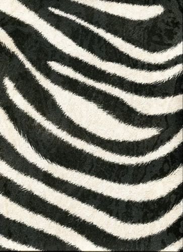 Roberto Cavalli Wallpaper Feature Animal Print Black White 70cm