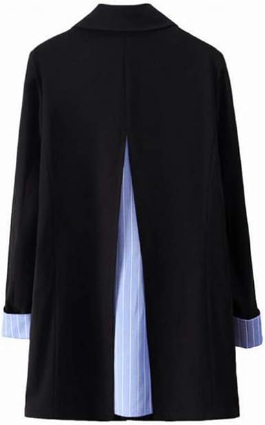 women's plus size black suit jacket