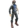 6.27 inch Movie Superhero Action Figures Toys Characters Perfect for Themed Parties for Kids Ages 3 and Up (16cm Winter Soldier)