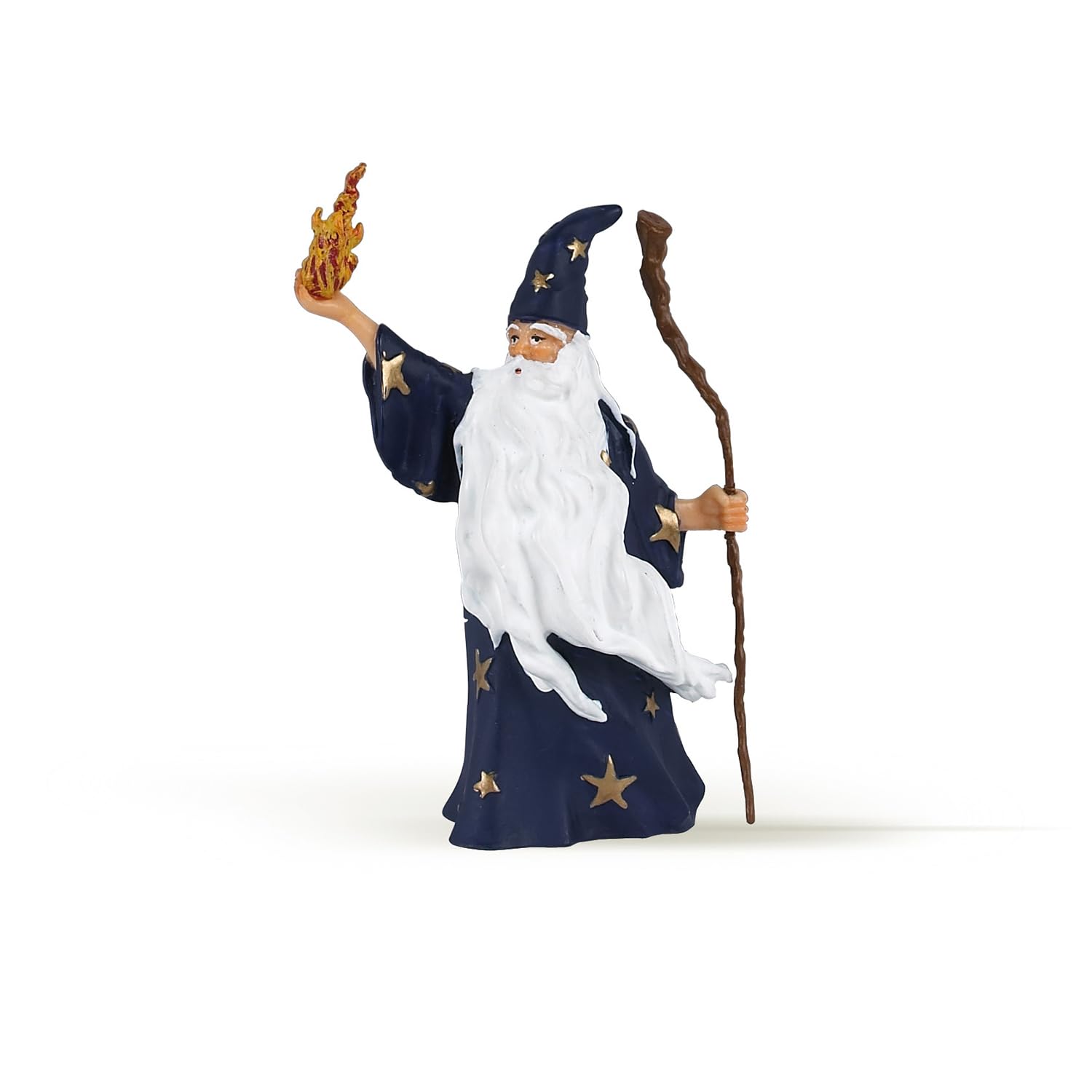 Papo - Realistic Merlin The Enchanter Figure - Ages 3+ - Enchanted World Collection - Creative Play Magic And Legends - Gift Idea Toy for Girls and Boys