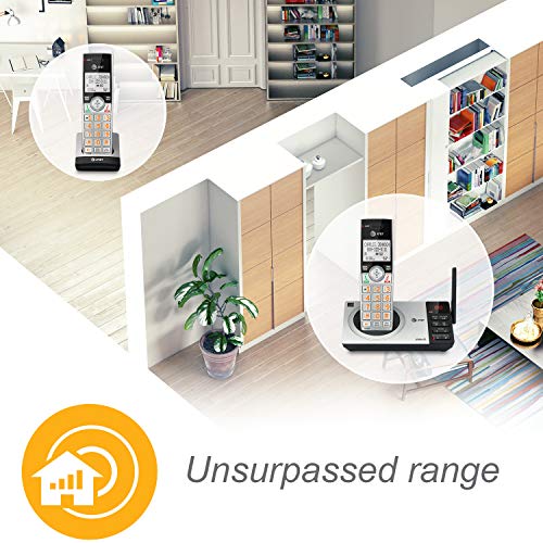 AT&T CL82207 DECT 6.0 2Handset Cordless Phone for Home with Answering