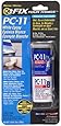 PC Products 20111 PC-11 Two-Part Marine Grade Epoxy Adhesive Paste, 2 oz in Two Jars, Off White