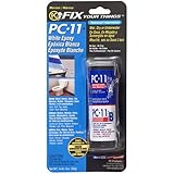 PC Products 20111 PC-11 Two-Part Marine Grade Epoxy Adhesive Paste, 2 oz in Two Jars, Off White
