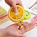 IFY Cute Fruit Style,Portable Rotating 7 Day Weekly Pill Medicine Tablet Holder Storage Case Box Dispenser, Pack of 3 (Orange/Lemon/Pomelo)