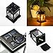 LEAGY LED Solar Mission Lantern, Vintage Solar Powered Waterproof Hanging Umbrella Lantern Candle Lights Led with Clamp Beach Umbrella Tree Pavilion Garden Yard Lawn Etc. Lighting & Decoration