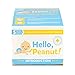 Hello, Peanut! Introduction System for A Gradual Way to Introduce Your Infant to Peanuts, 7 Day System, Allergist Approved, All Natural, USDA Organic, Simple to Use (8 Packets)