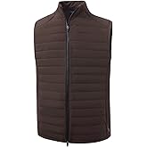 M MAELREG Mens Lightweight Puffer Vest Water-Resistant Winter Outerwear Full Zip Sleeveless Jacket for Outdoor Golf