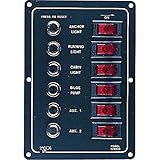 422800-1 Alum Circuit Break Panel 6 Circuit