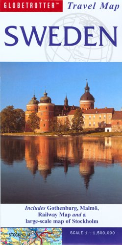 Stockholm & Sweden Travel Map (Globetrotter Travel Map) by Globetrotter
