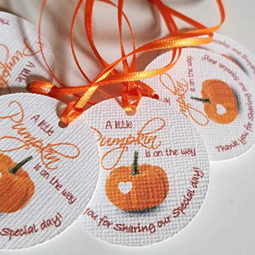 little pumpkin baby shower favors