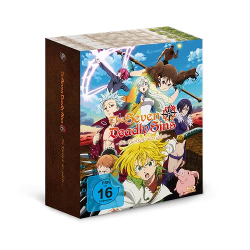 The Seven Deadly Sins: Die Rückkehr der Gebote - Staffel 2 - Komplettset - Vol.1-4 - Blu-ray